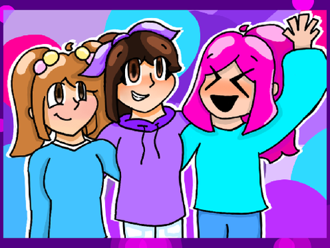 Art with my friends <3
