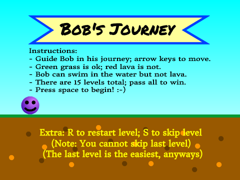 Bob's Journey