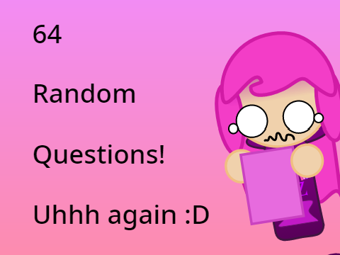Hazel answers 64 questions again remix
