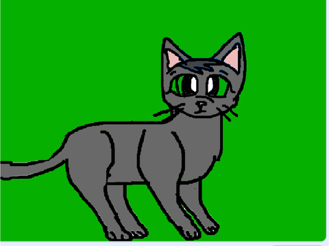 Random grass paw redraw