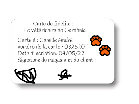 Carte vétérinaire remix