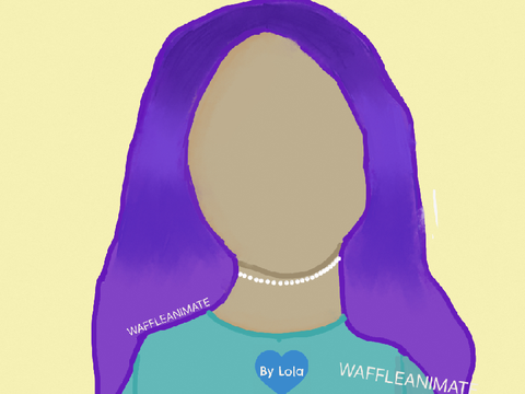 Purple hair