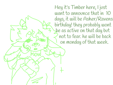 Birthday Announcement by Timber :.)