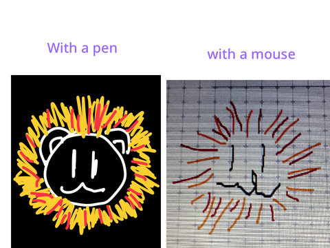 Pen v.s. Mouse