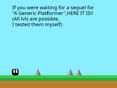 A Generic Platformer Part 2
