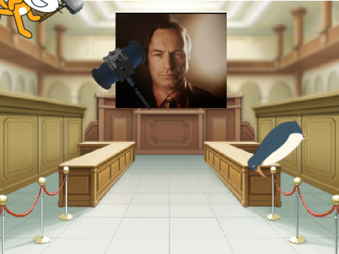 Scratch Cat Goes To Court