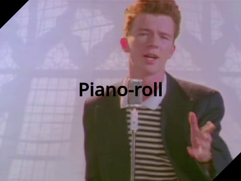 Piano roll YE