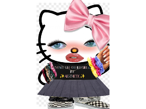 aesthetic hello kitty edit