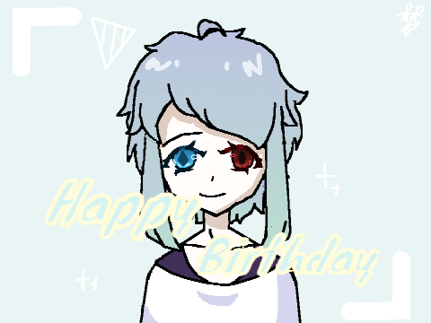 祝靈宸生日快樂！>:D