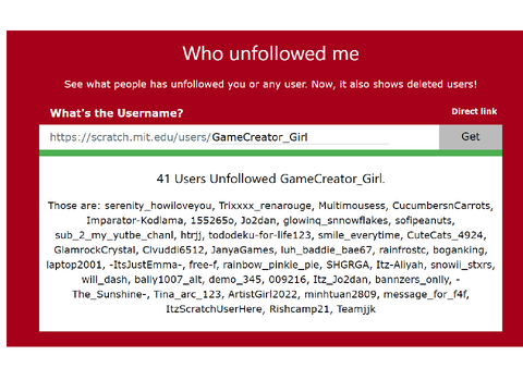 41 people unfollow meh?!