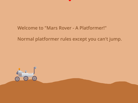 Mars Rover - A Platformer #Games remix