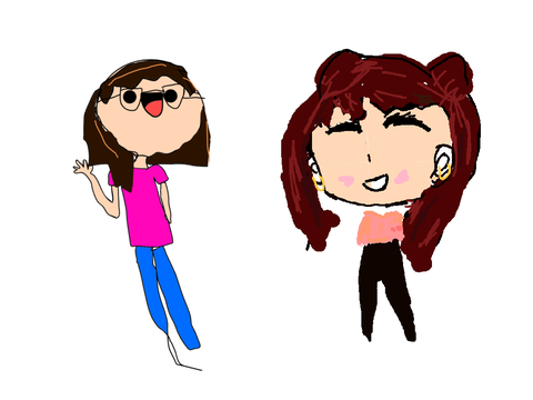 Me and my friend!