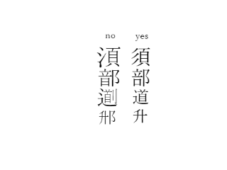 ありそうで無い漢字