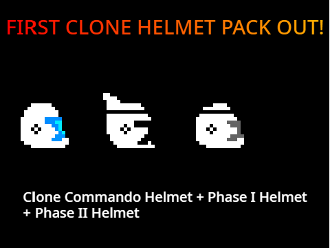 Clone Helmet Pack!