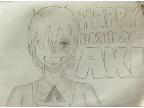 HAPPY BIRTHDAY AKI