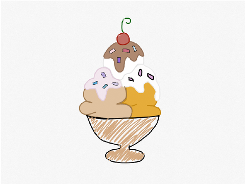Mixed Ice-Cream 