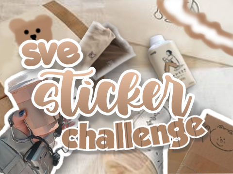• • • ❝  sve sticker challenge! ❞