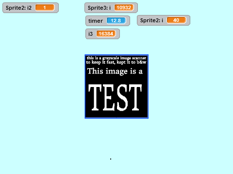 Grayscale Scan Test: Subs