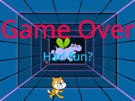 The fight of the cat
