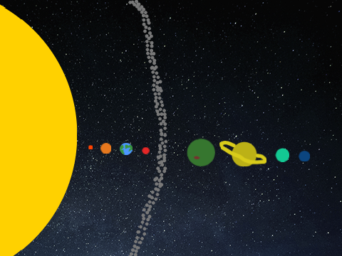 My Drawing of Our Solar System