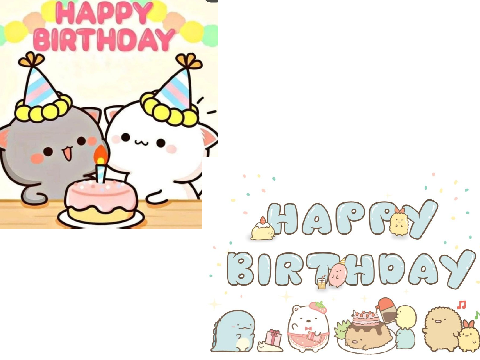 Happy birthday! Part 1