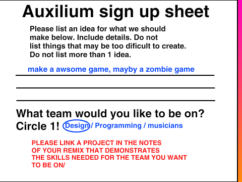 Auxilium- A collab remix