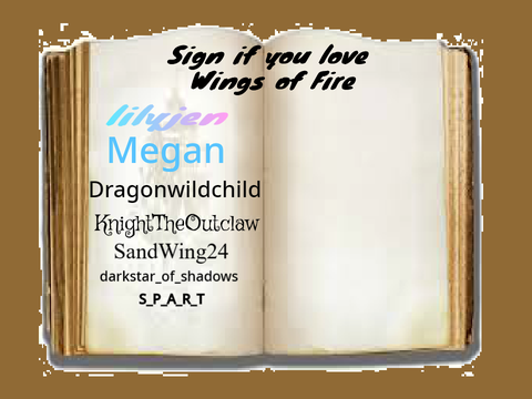 sign if you love Wings of Fire remix remix remix remix remix remix