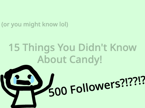 15 Things You Didn't Know About Me! {500+ SPECIAL}