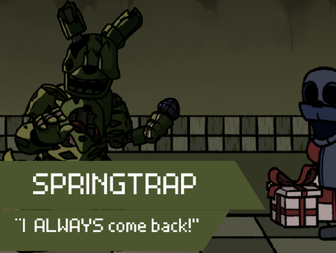 Funkin' At Freddy's: Springtrap