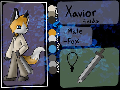 Official Xavior ref sheet