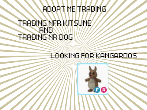 ADOPT ME TRADING! :D