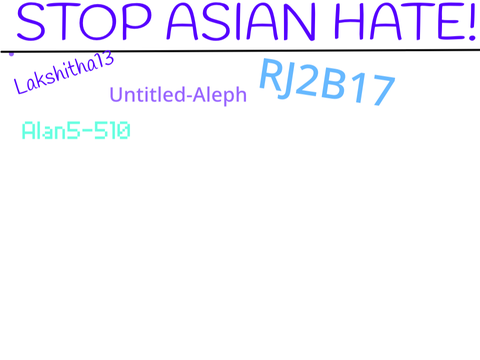 SIGN IF YOU AGREE WE SHOULD STOP ASIAN HATE! remix remix remix