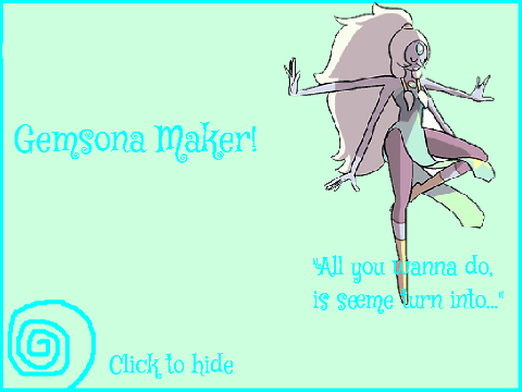 Gemsona Maker V1. (Steven Universe) remix
