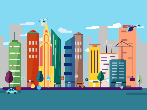 Free City animation