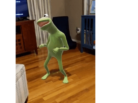 Dance KERMIT! Dance!