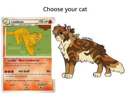 Chose your Cat 