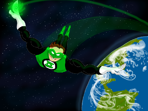 The Green Lantern Fan art! 