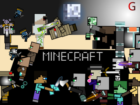 The Battle of Minecraft Titans 