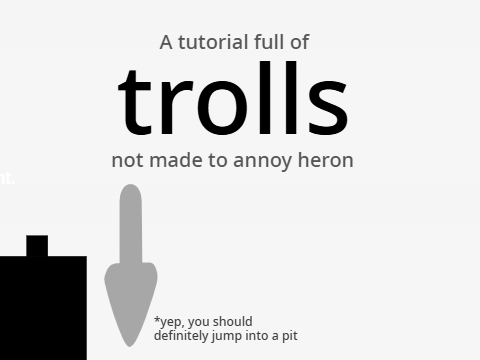 a tutorial full of trolls (for @-heron-) RESHARE