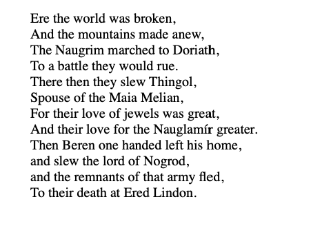 A piece of terrible not-poetry