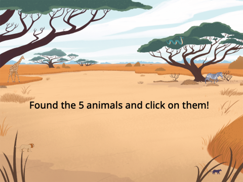 find the animals 