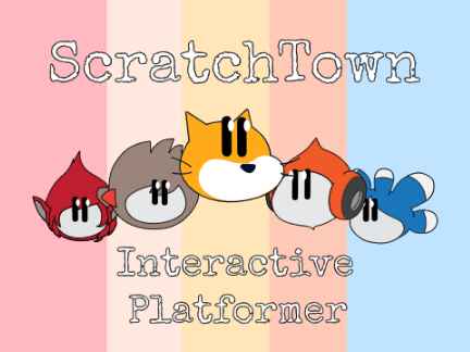 ScratchTown | Interactive Platformer | #games #platformer