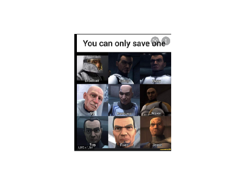 chose one