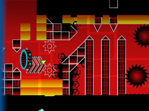 Geometry Dash Molten Crescent