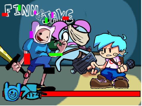 FNF-PIBBY test supremo``Finn y Jake`` remix