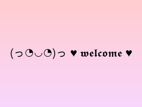 Welcome