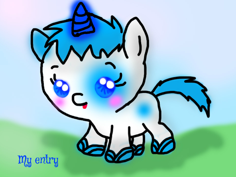 Color the Baby Pony Entry