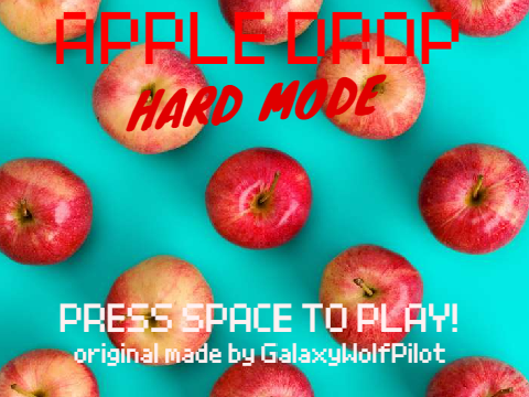 apple drop but cool ((HARD MODE))