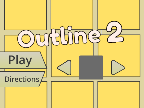 Outline 2 |||| Scrolling Platformer desert version