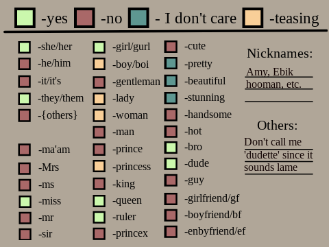 -`~ what term's can yøu use før me? // remix ~ `-